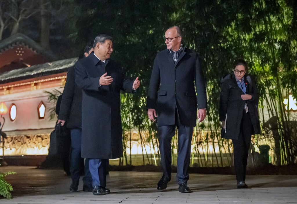 Chancellor Merz visits China